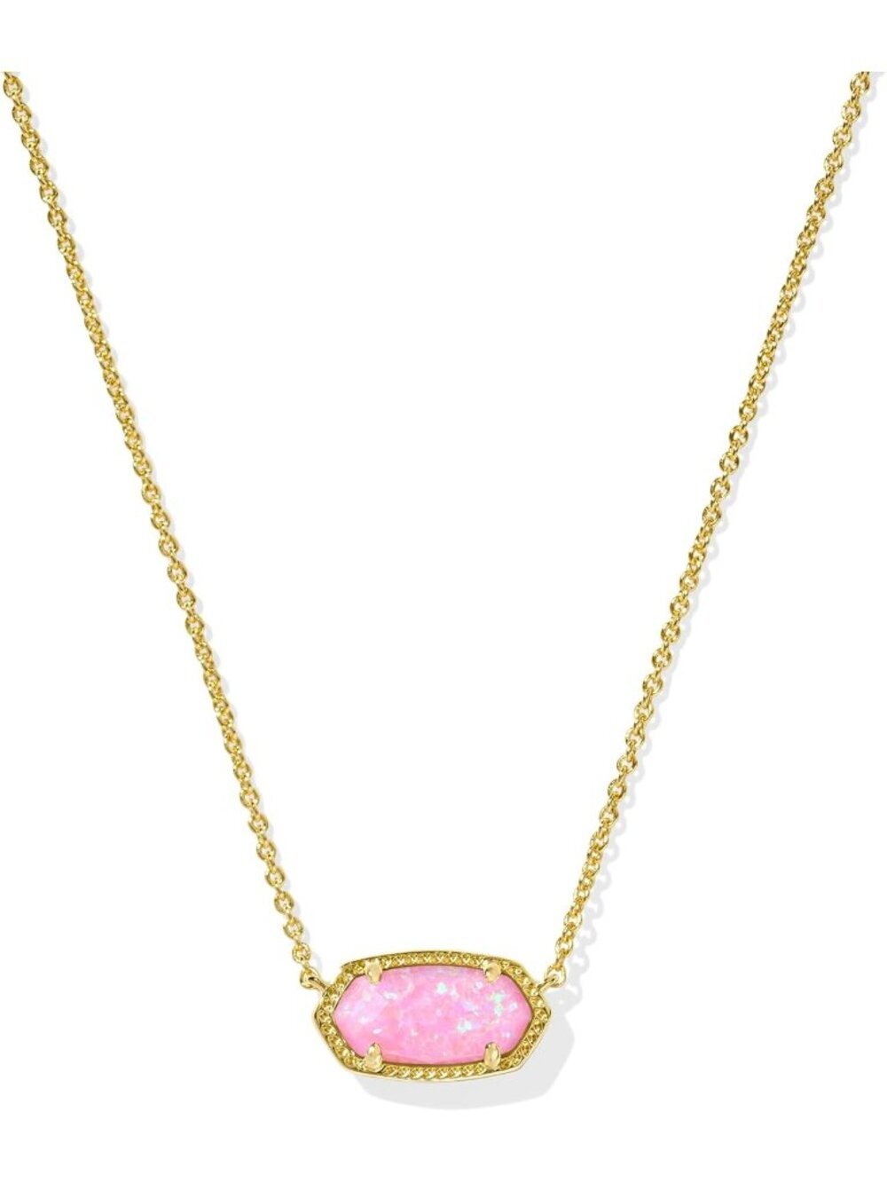 Women's Carnation 14k Gold Plated Elisa Fashion Jewellery Pendant Necklaces